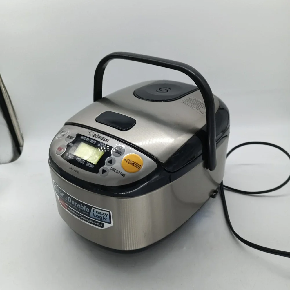 Zojirushi NS-LAC05 3-Cup Fuzzy Logic Rice Cooker & Warmer 450W 120V *NEEDS POT*
